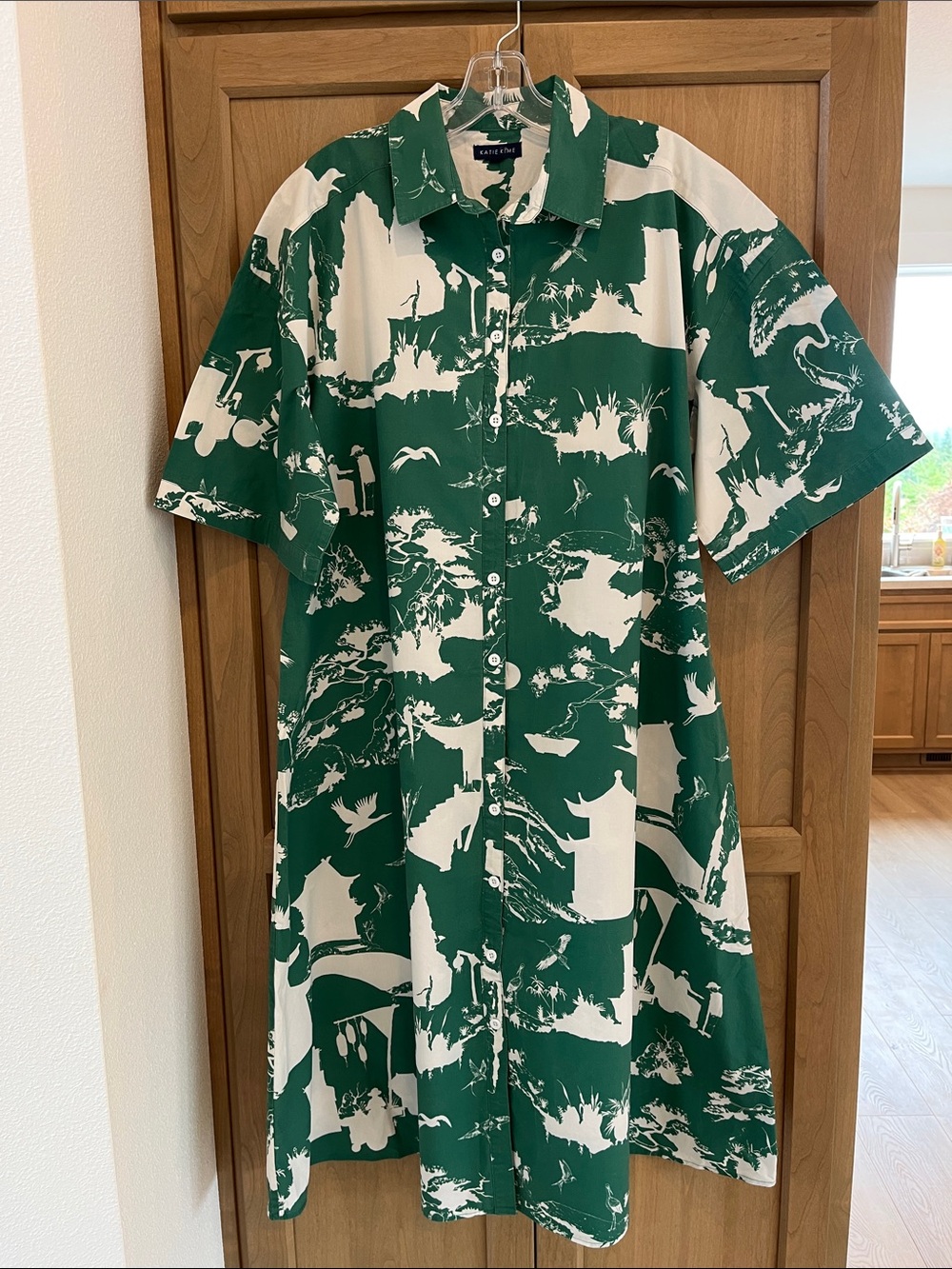 Katie Kime Shrangi La Belted Dress